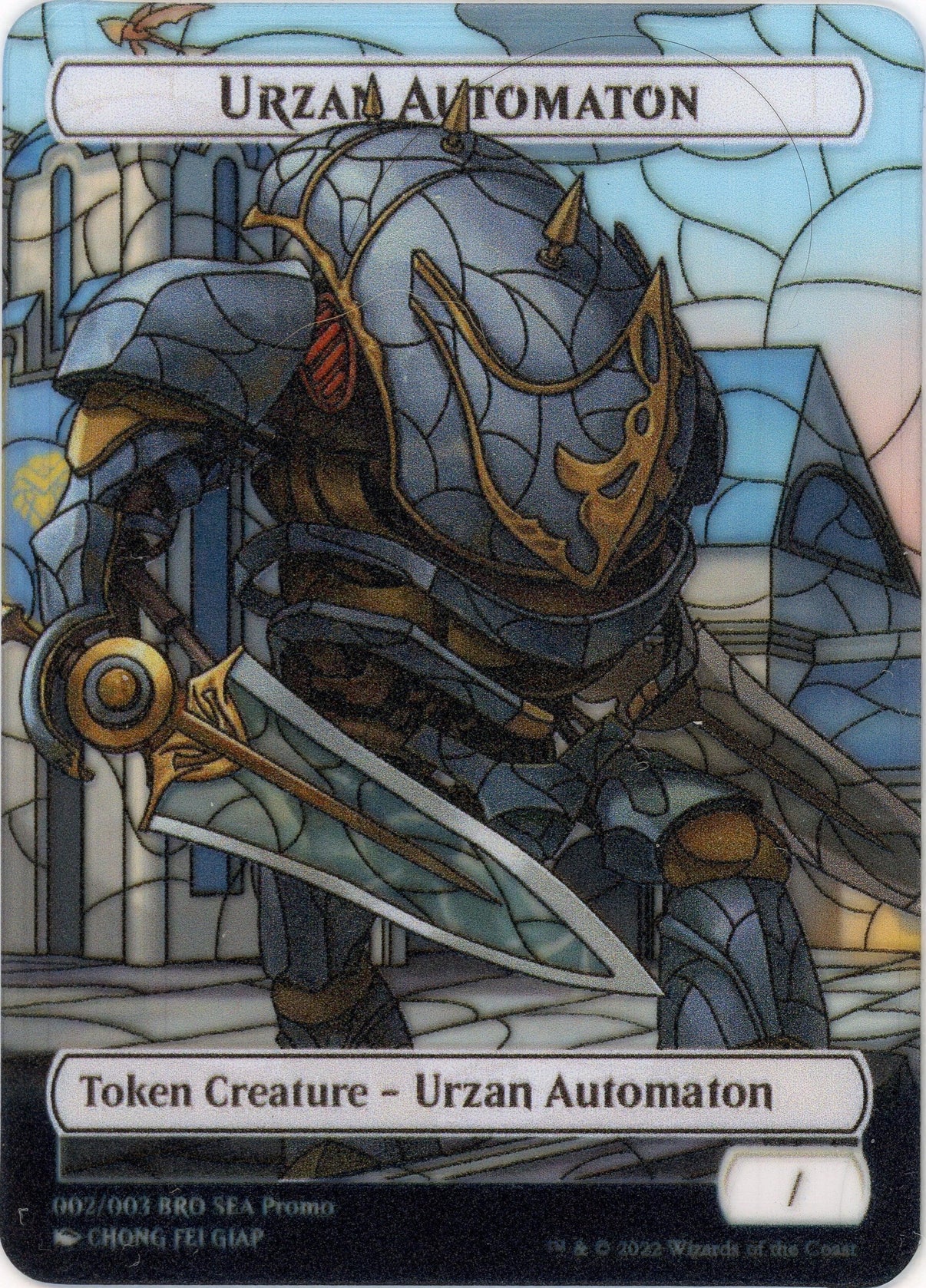 Urzan Automaton Token (SEA Exclusive) [The Brothers' War Tokens] - POKÉ JEUX