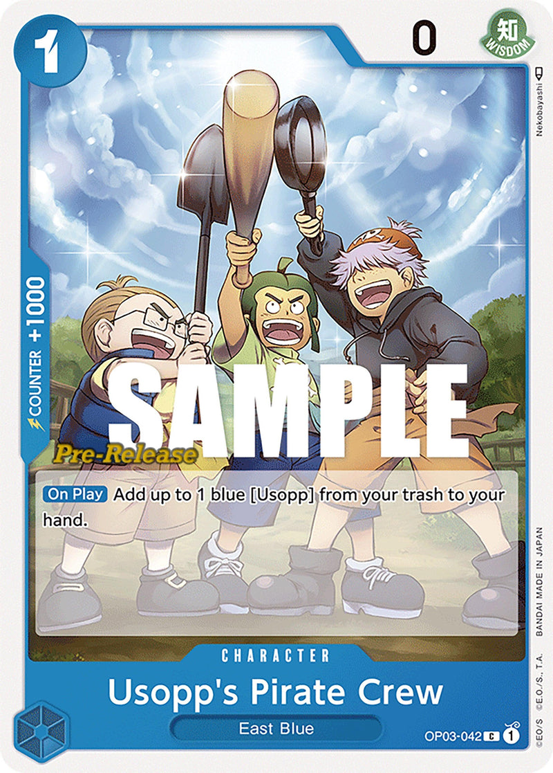 Usopp's Pirate Crew [Pillars of Strength Pre-Release Cards] - POKÉ JEUX