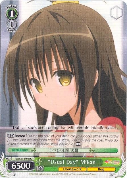 "Usual Day" Mikan (TL/W37-E048 C) [To Loveru Darkness 2nd] - POKÉ JEUX