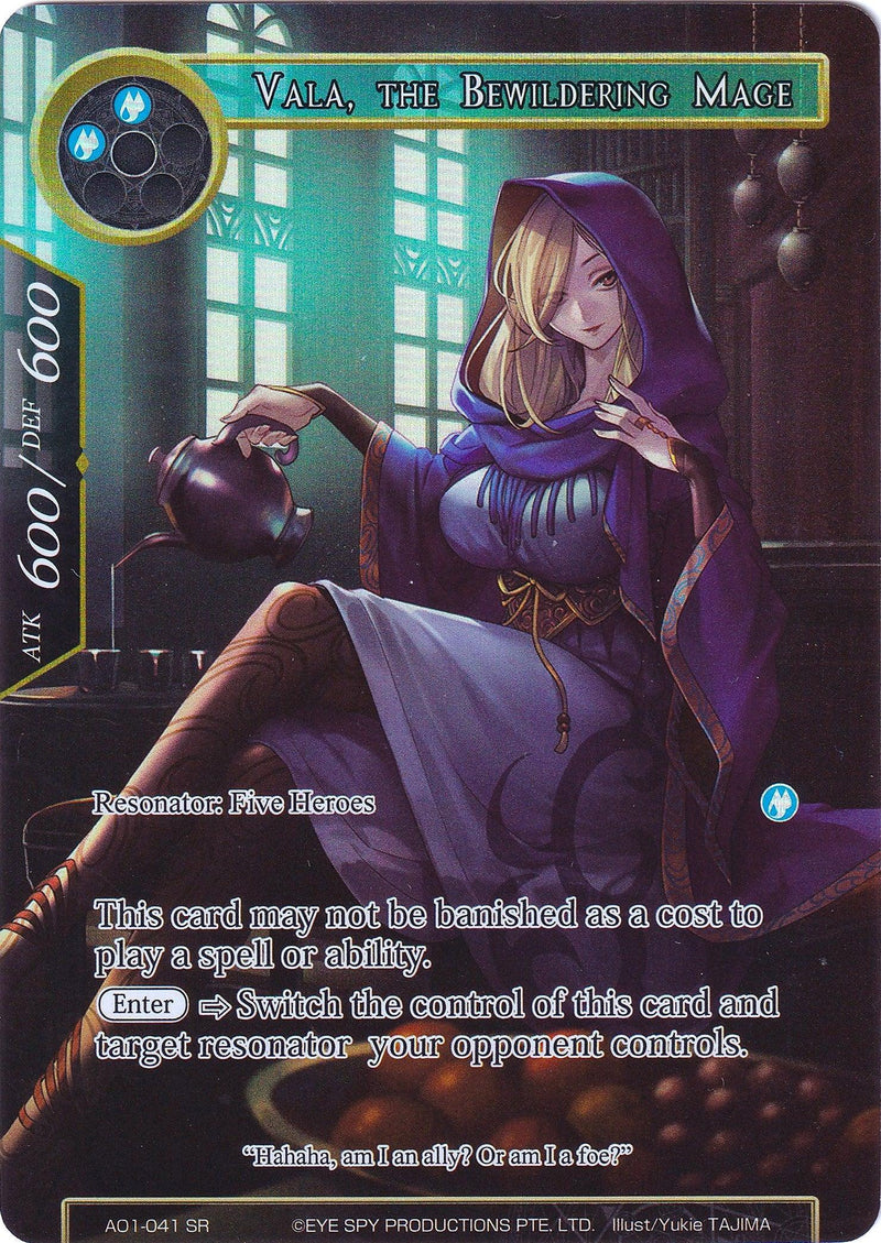 Vala, the Bewildering Mage (Full Art) (AO1-041) [Alice Origin] - POKÉ JEUX