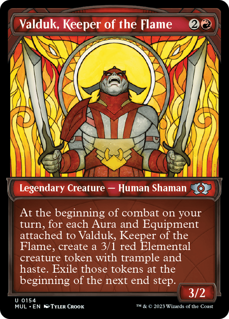 Valduk, Keeper of the Flame (Halo Foil) [Multiverse Legends] - POKÉ JEUX