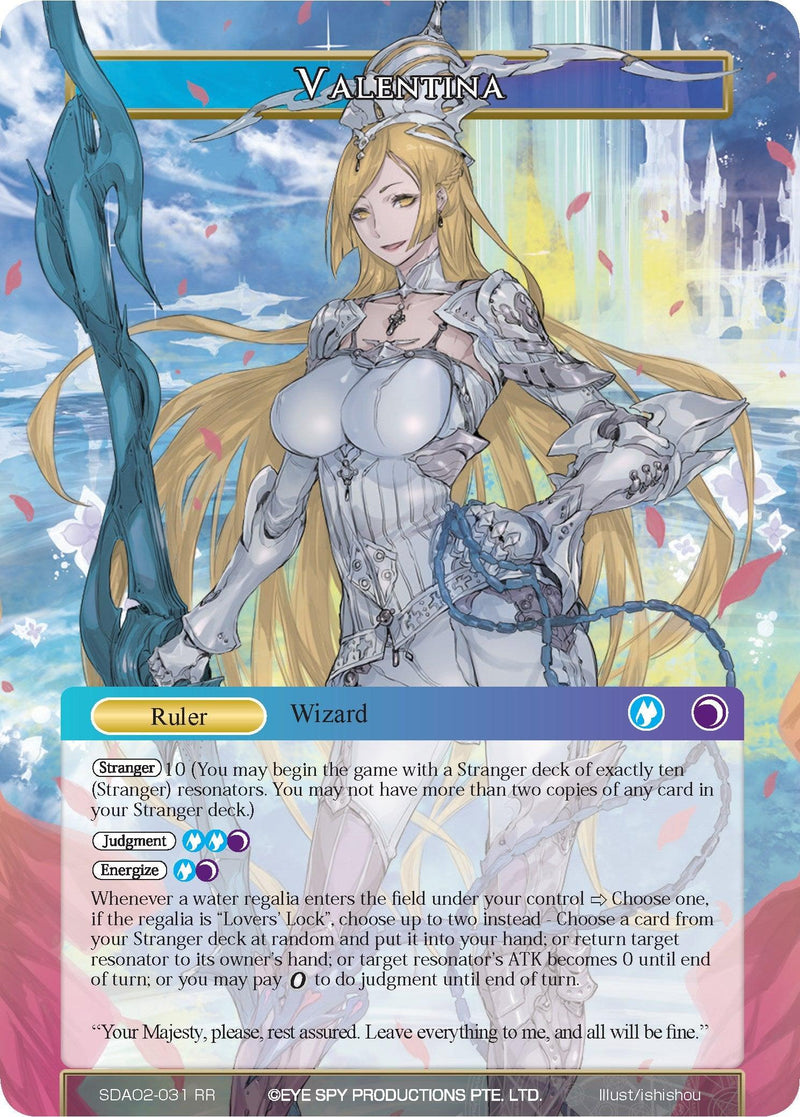 Valentina (SDAO2-031) [Alice Origin II Starter Deck] - POKÉ JEUX