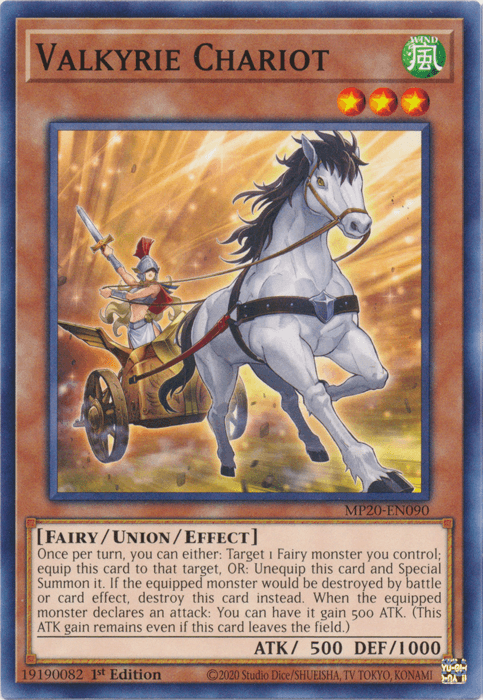 Valkyrie Chariot [MP20-EN090] Common - POKÉ JEUX