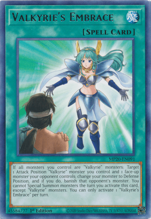 Valkyrie's Embrace [MP20-EN091] Rare - POKÉ JEUX