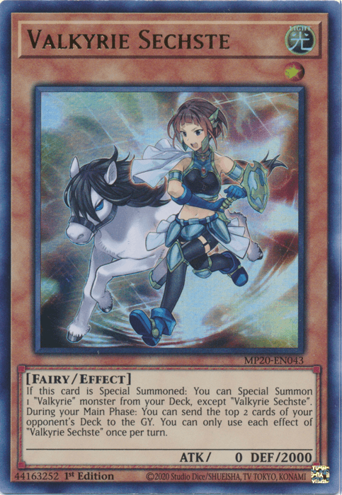 Valkyrie Sechste [MP20-EN043] Ultra Rare - POKÉ JEUX