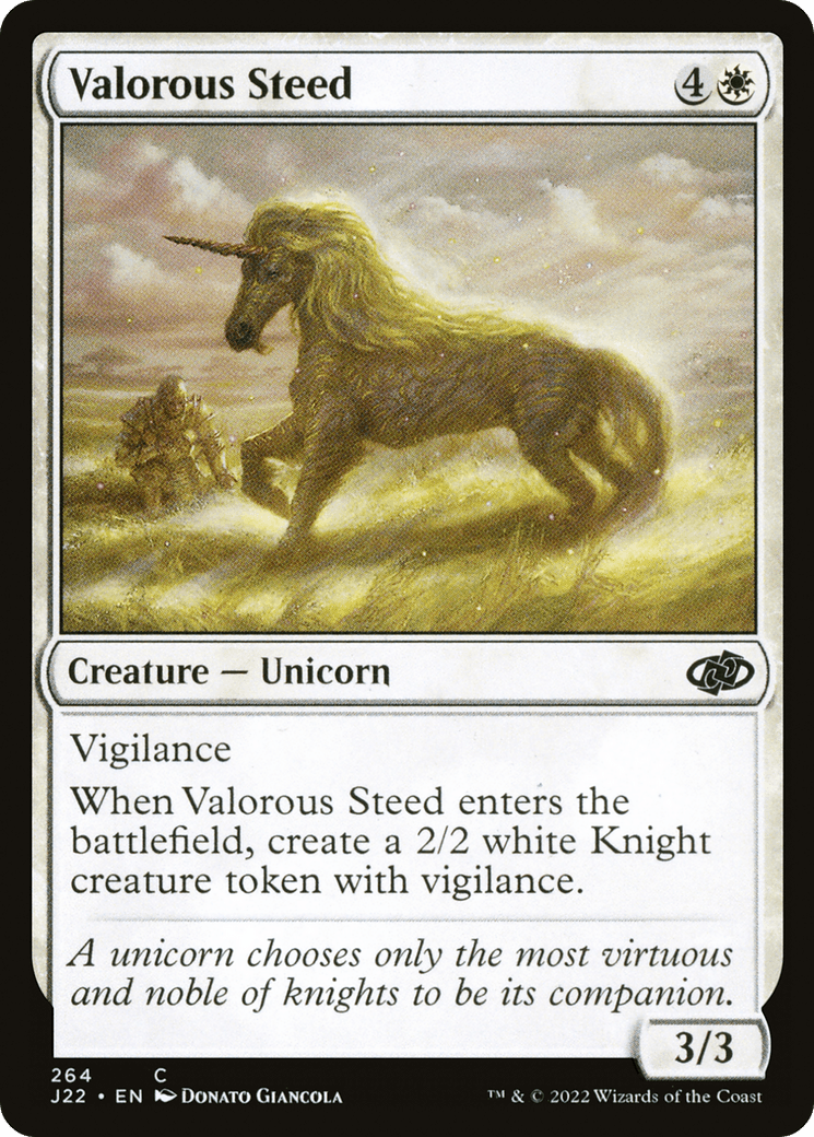 Valorous Steed [Jumpstart 2022] - POKÉ JEUX