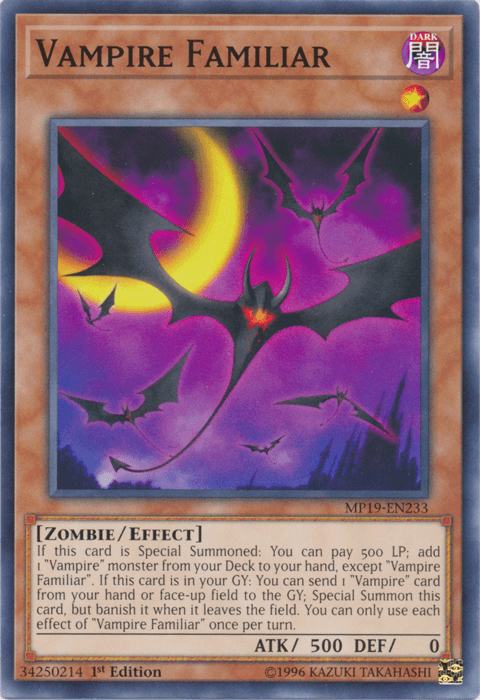 Vampire Familiar [MP19-EN233] Common - POKÉ JEUX