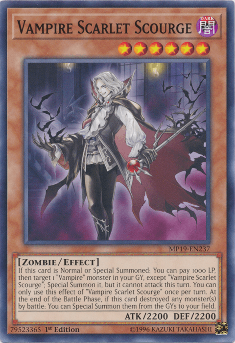 Vampire Scarlet Scourge [MP19-EN237] Common - POKÉ JEUX