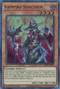 Vampire Sorcerer [GFP2-EN070] Ultra Rare - POKÉ JEUX