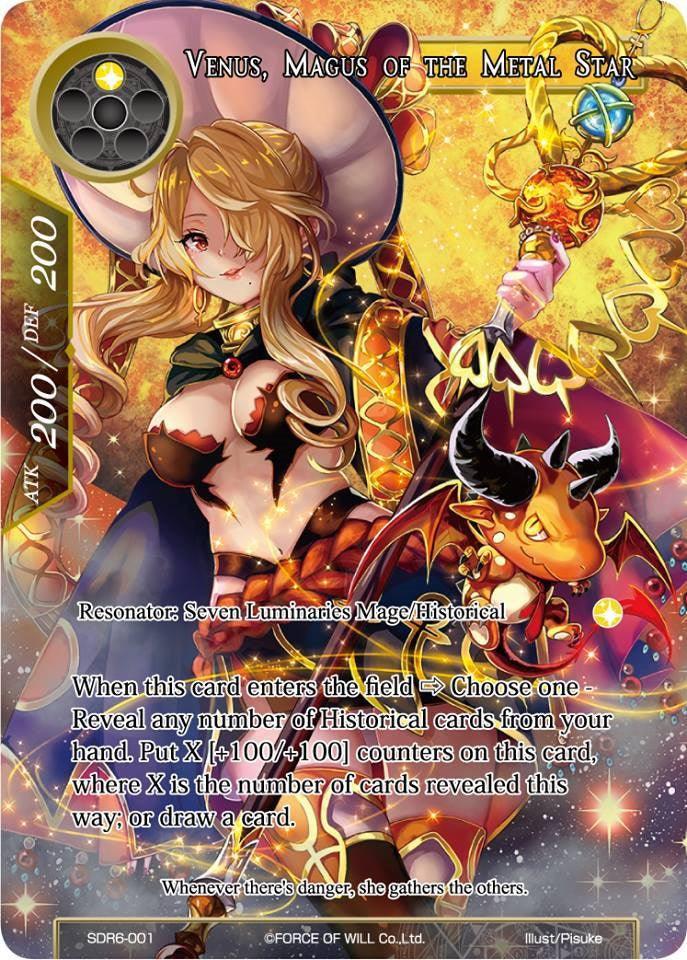 Venus, Magus of the Metal Star (SDR6-001) [Starter Deck: The Lost Tomes] - POKÉ JEUX