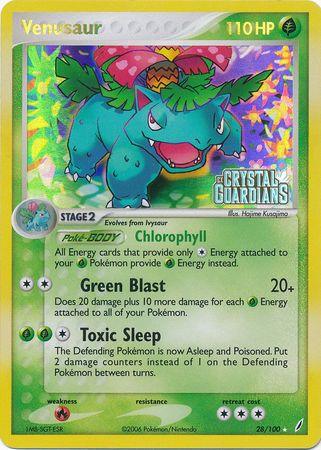 Venusaur (28/100) (Stamped) [EX: Crystal Guardians] - POKÉ JEUX