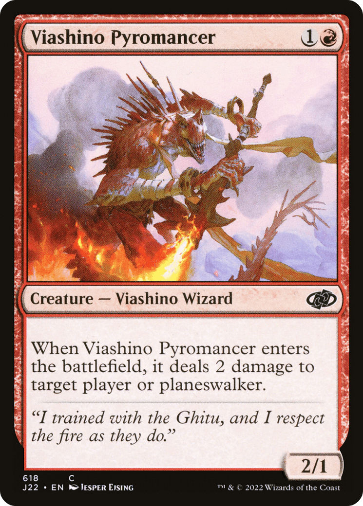 Viashino Pyromancer [Jumpstart 2022] - POKÉ JEUX