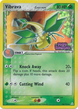 Vibrava (54/110) (Delta Species) (Stamped) [EX: Holon Phantoms] - POKÉ JEUX