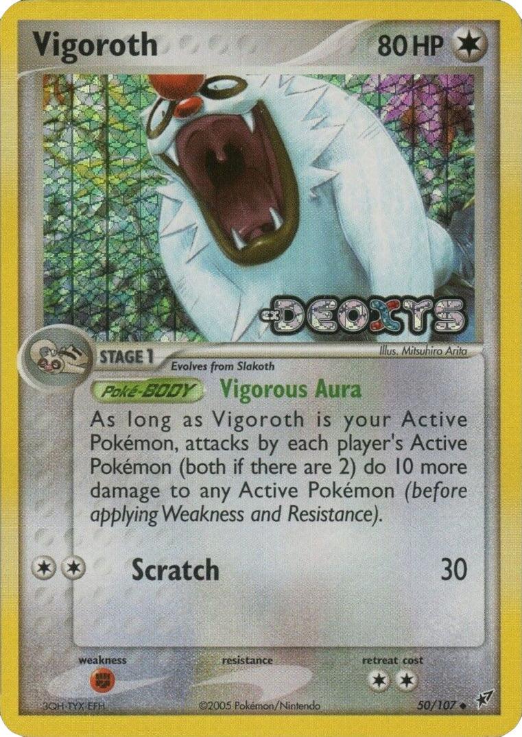 Vigoroth (50/107) (Stamped) [EX: Deoxys] - POKÉ JEUX