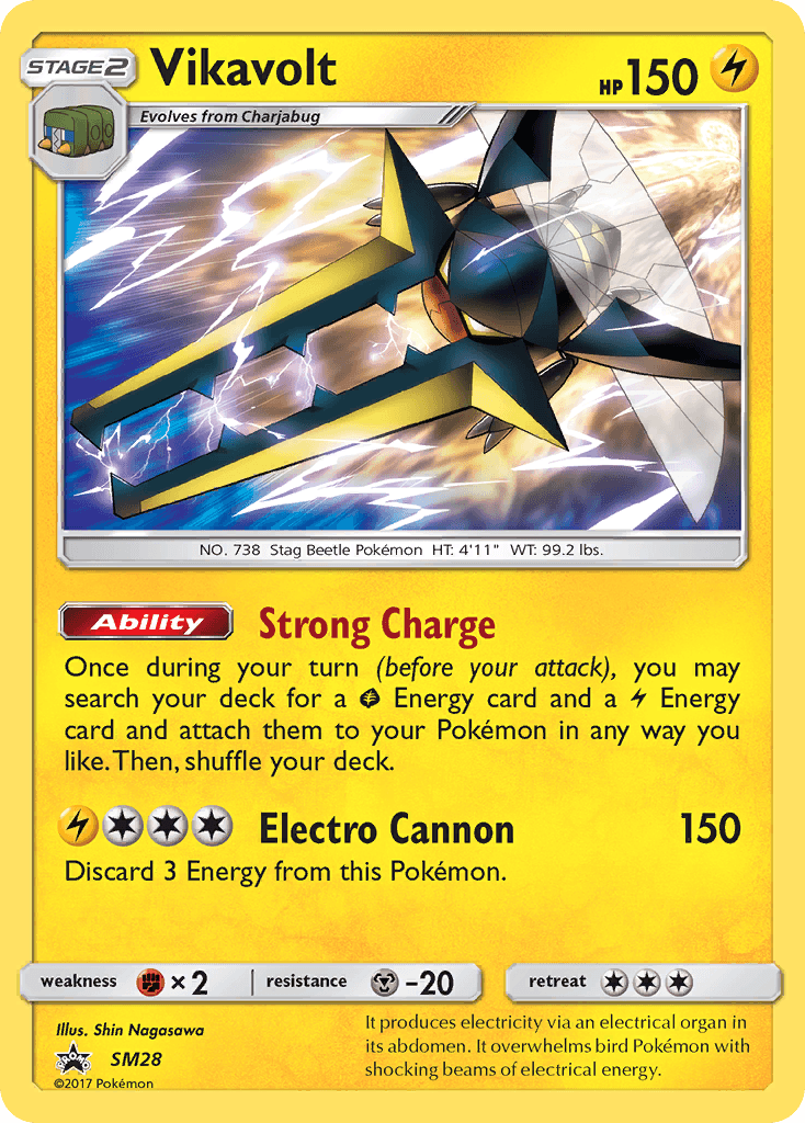 Vikavolt (SM28) [Sun & Moon: Black Star Promos] - POKÉ JEUX