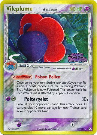 Vileplume (17/110) (Delta Species) (Stamped) [EX: Holon Phantoms] - POKÉ JEUX