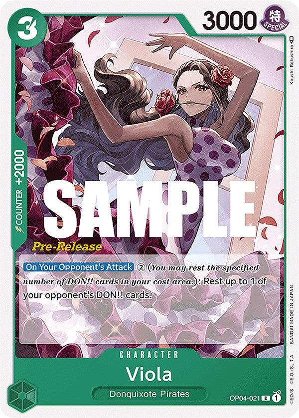 Viola [Kingdoms of Intrigue Pre-Release Cards] - POKÉ JEUX