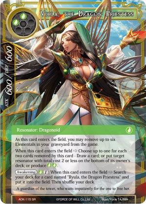 Viola, the Dragon Priestess (ADK-115) [Advent of the Demon King] - POKÉ JEUX