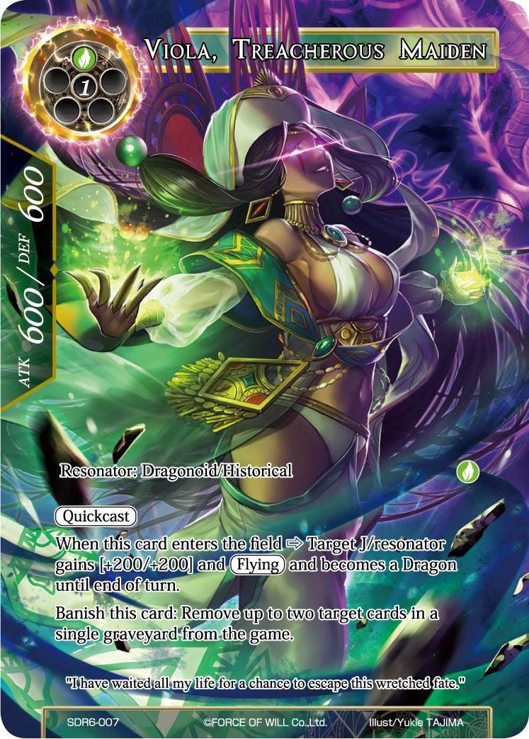 Viola, Treacherous Maiden (SDR6-007) [Starter Deck: The Lost Tomes] - POKÉ JEUX