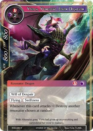 Viola, Vengeful Ebon Dragon (ENW-095) [Echoes of the New World] - POKÉ JEUX