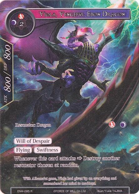 Viola, Vengeful Ebon Dragon (Full Art) (ENW-095) [Echoes of the New World] - POKÉ JEUX