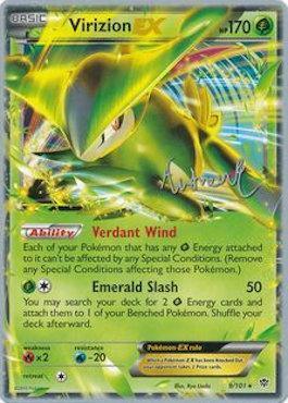 Virizion EX (9/101) (Emerald King - Andrew Estrada) [World Championships 2014] - POKÉ JEUX