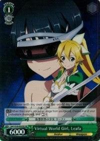 Virtual World Girl, Leafa (SAO/S26-E025S SR) [Sword Art Online Vol.2] - POKÉ JEUX