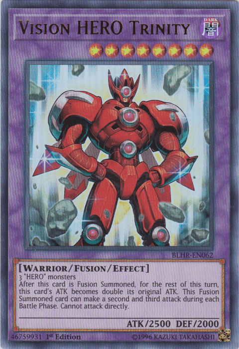 Vision Hero Trinity [BLHR-EN062] Ultra Rare - POKÉ JEUX