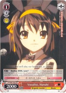 Vocalist, Haruhi (SY/W08-TE04 TD) [The Melancholy of Haruhi Suzumiya] - POKÉ JEUX