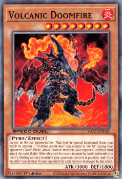 Volcanic Doomfire [SGX1-ENH01] Common - POKÉ JEUX