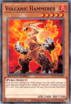 Volcanic Hammerer [SGX1-ENH09] Common - POKÉ JEUX