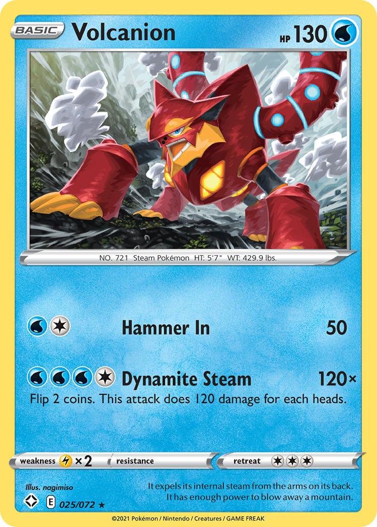 Volcanion (025/072) [Sword & Shield: Shining Fates] - POKÉ JEUX