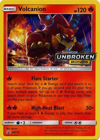 Volcanion (SM179) (Staff Prerelease Promo) [Sun & Moon: Black Star Promos] - POKÉ JEUX