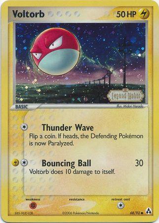 Voltorb (68/92) (Stamped) [EX: Legend Maker] - POKÉ JEUX