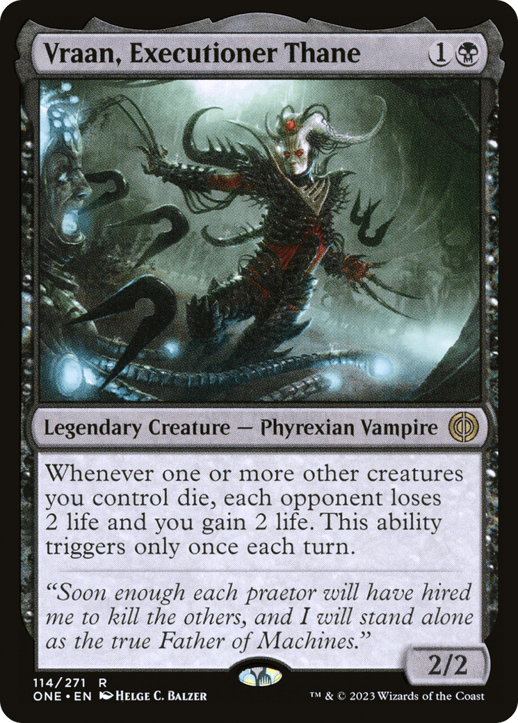 Vraan, Executioner Thane [Phyrexia: All Will Be One] - POKÉ JEUX