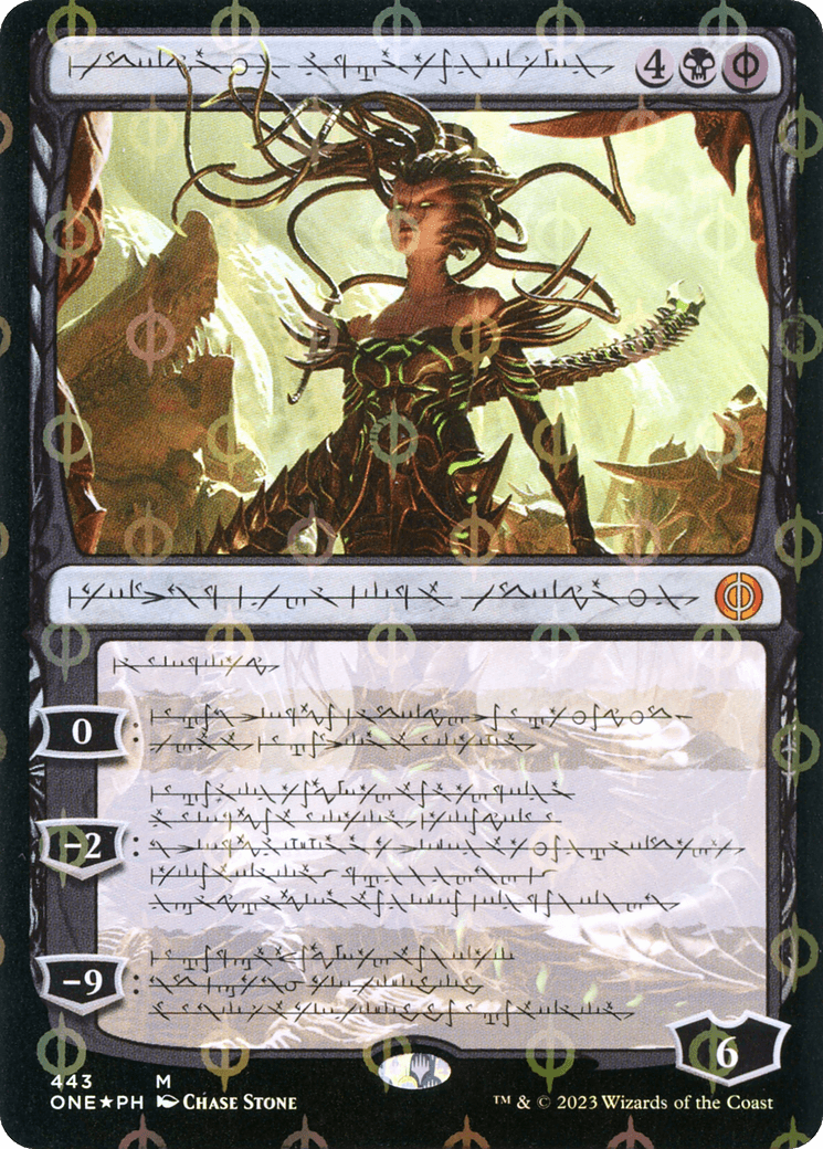 Vraska, Betrayal's Sting (Phyrexian Step-and-Compleat Foil) [Phyrexia: All Will Be One] - POKÉ JEUX