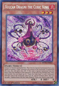 Vulcan Dragni the Cubic King [MVP1-ENS37] Secret Rare - POKÉ JEUX