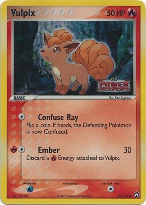 Vulpix (69/108) (Stamped) [EX: Power Keepers] - POKÉ JEUX