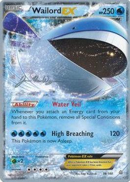 Wailord EX (38/160) (HonorStoise - Jacob Van Wagner) [World Championships 2015] - POKÉ JEUX