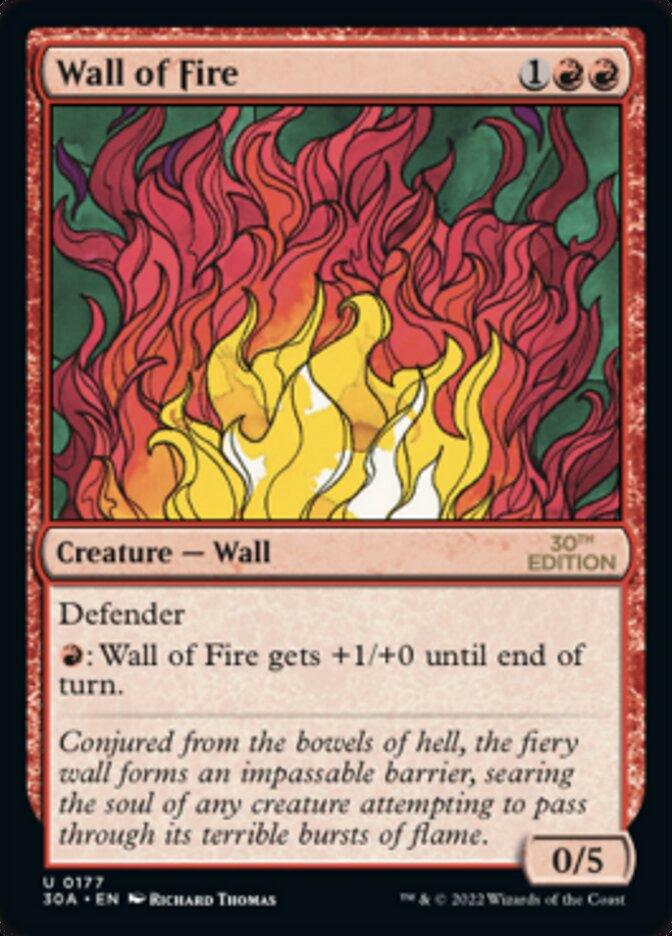 Wall of Fire [30th Anniversary Edition] - POKÉ JEUX