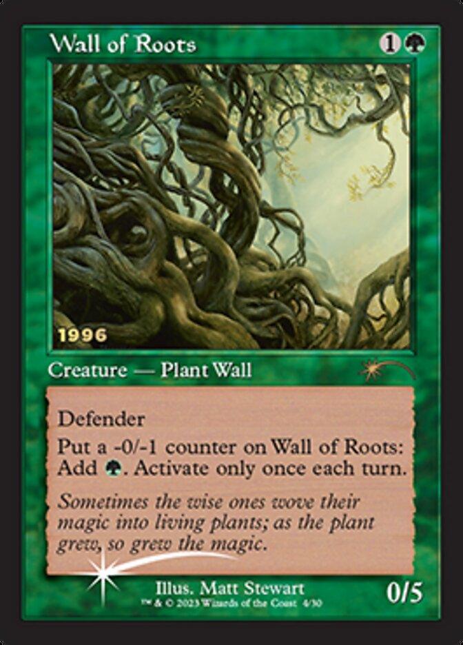 Wall of Roots [30th Anniversary Promos] - POKÉ JEUX