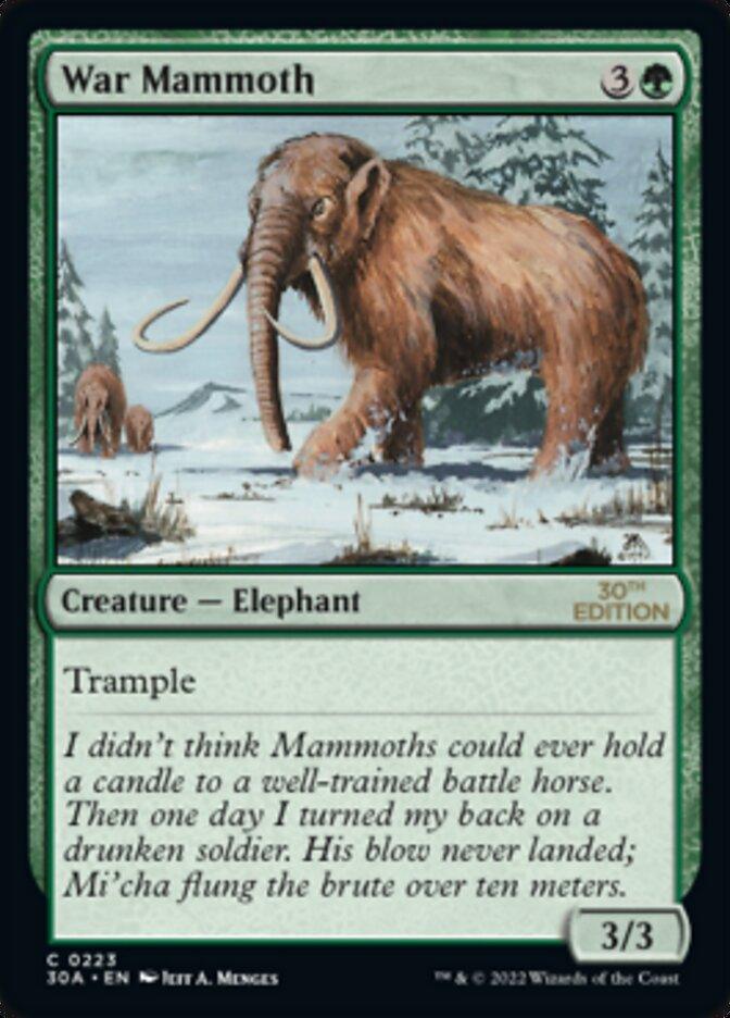 War Mammoth [30th Anniversary Edition] - POKÉ JEUX