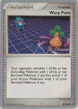 Warp Point (88/100) (Psychic Lock - Jason Klaczynski) [World Championships 2008] - POKÉ JEUX