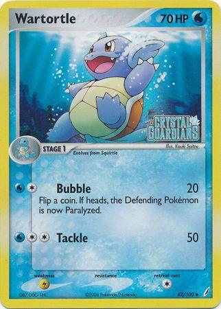 Wartortle (42/100) (Stamped) [EX: Crystal Guardians] - POKÉ JEUX