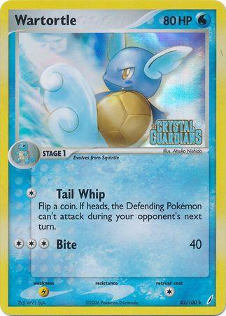 Wartortle (43/100) (Stamped) [EX: Crystal Guardians] - POKÉ JEUX