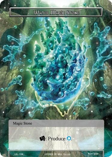 Water Magic Stone (LEL-104) [Legacy Lost] - POKÉ JEUX