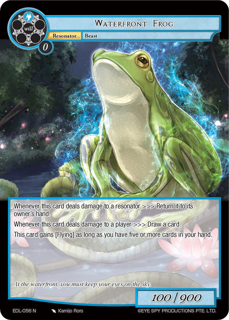 Waterfront Frog (EDL-056) [The Epic of the Dragon Lord] - POKÉ JEUX