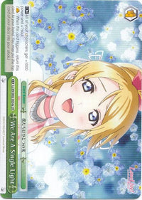 We Are A Single Light (LL/EN-W02-E054a CR) ("Eli Ayase") [Love Live! DX Vol.2] - POKÉ JEUX