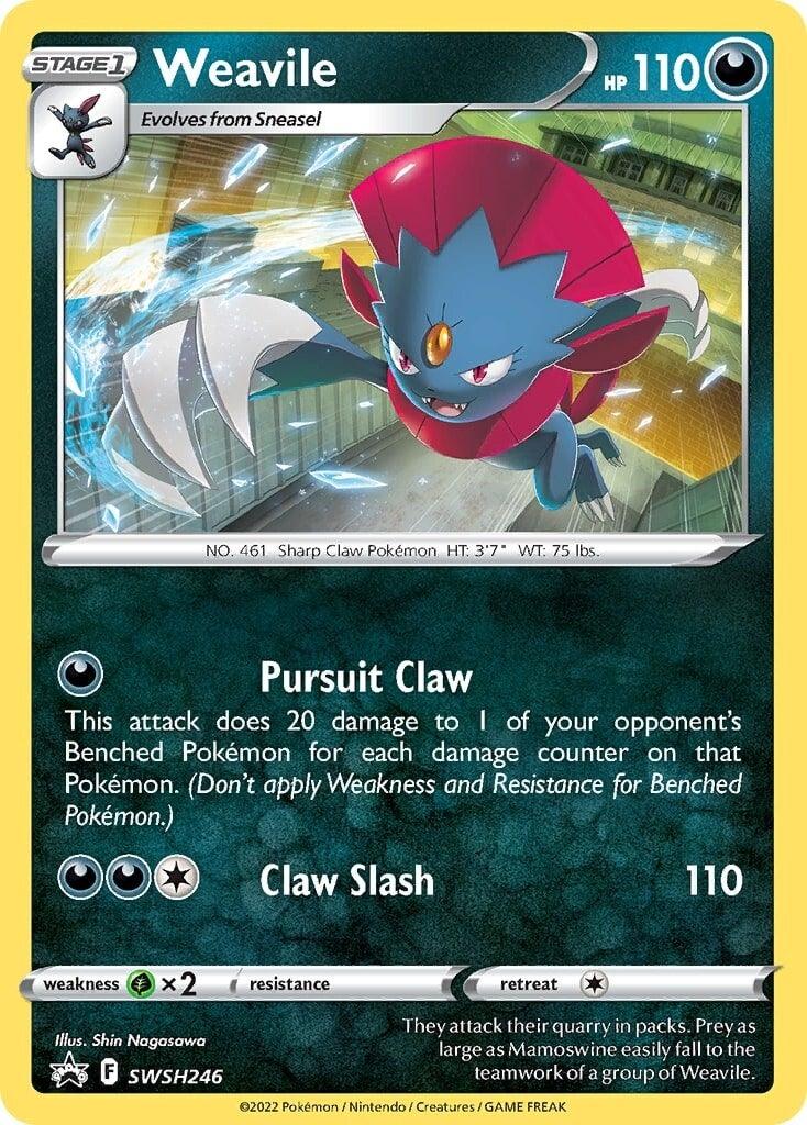 Weavile (SWSH246) [Sword & Shield: Black Star Promos] - POKÉ JEUX