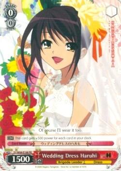 Wedding Dress Haruhi (SY/W08-E108 PR) (Promo) [The Melancholy of Haruhi Suzumiya] - POKÉ JEUX